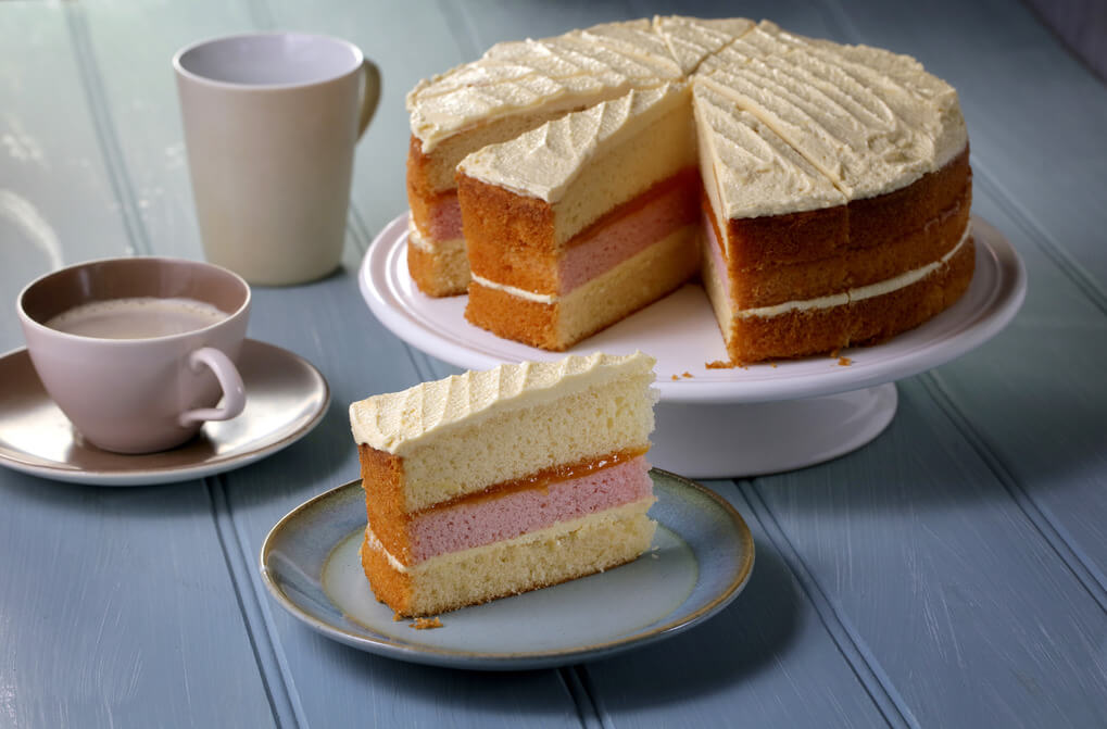 Battenberg Layer Cake