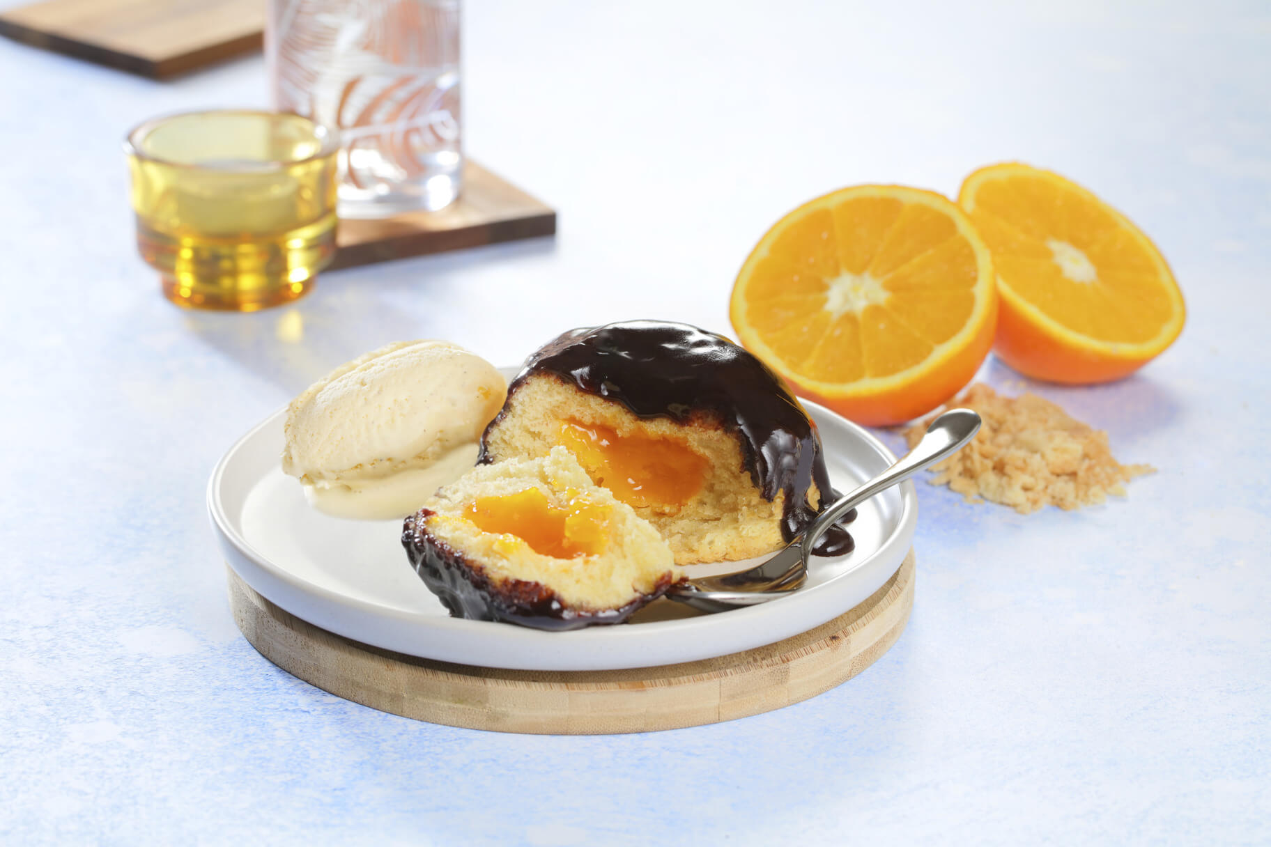 Chocolate Orange Jaffa Pudding