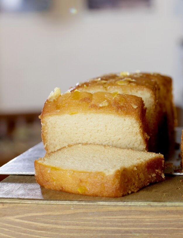 Gluten Free Lemon Drizzle Loaf Cake