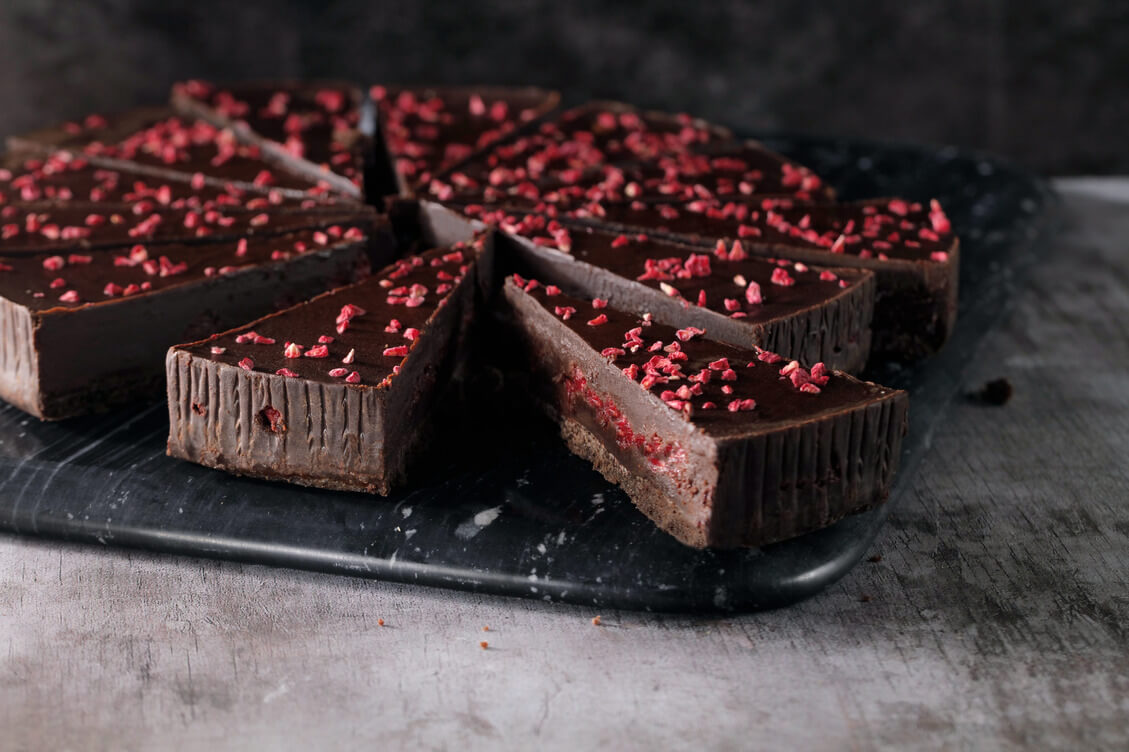 Vegan Chocolate & Raspberry Torte