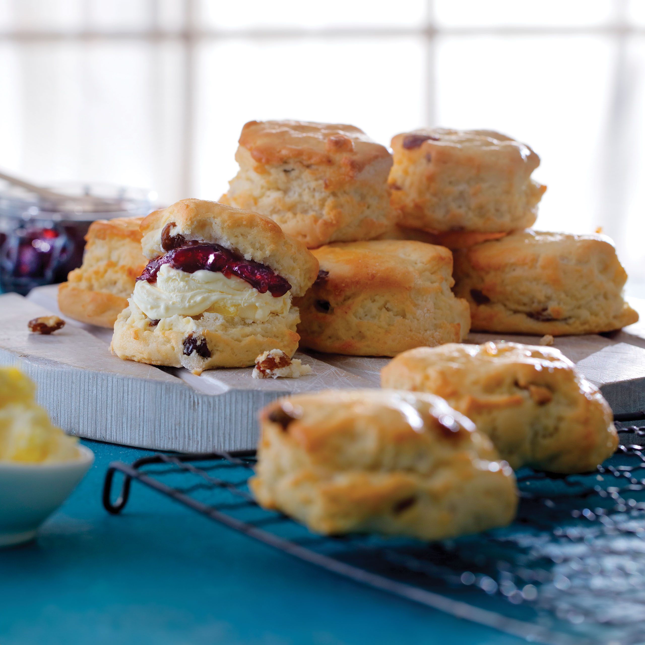 Gluten Free Sultana Scones