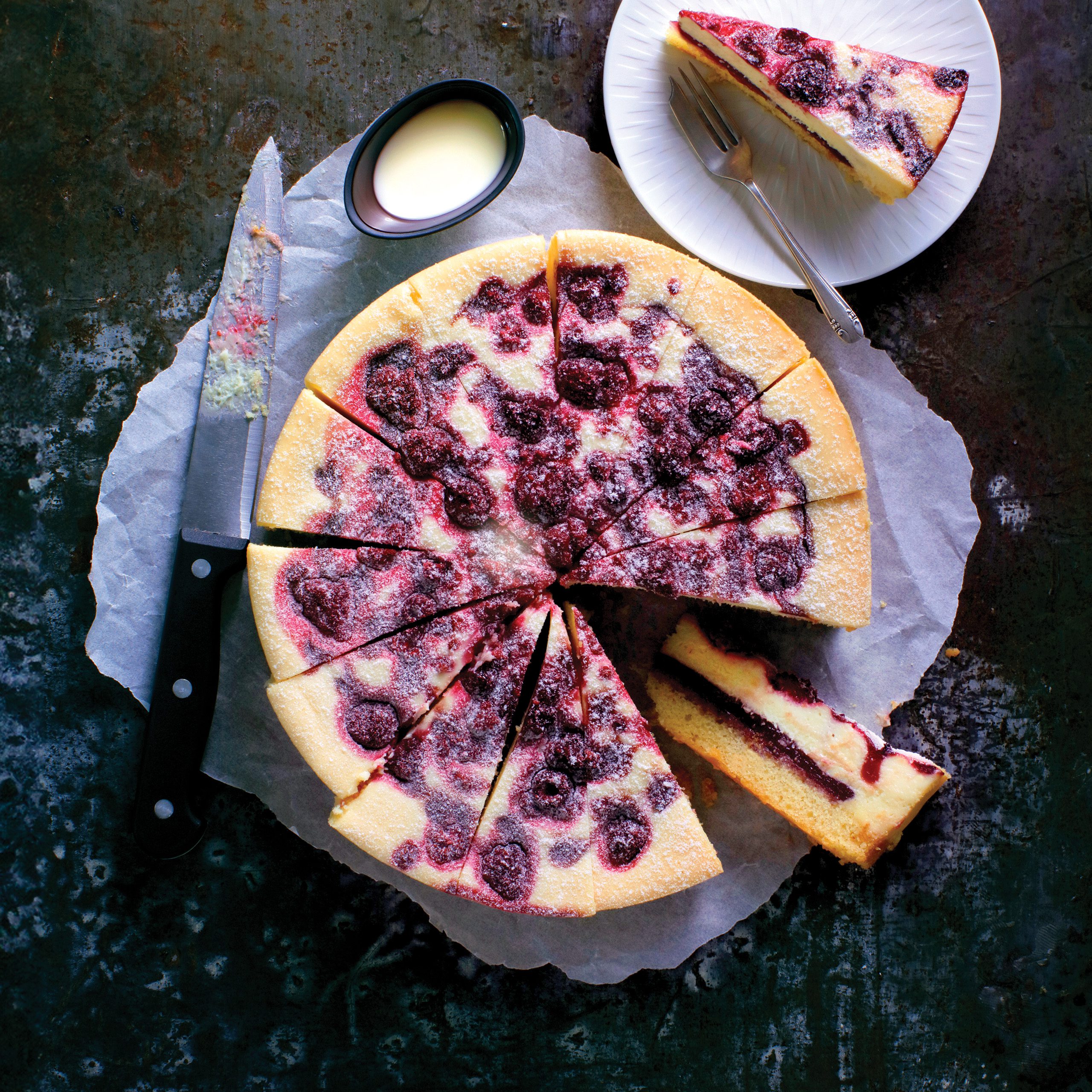 Raspberry & White Chocolate Torte